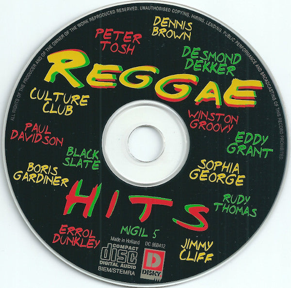 Various : Reggae Hits (CD, Comp)