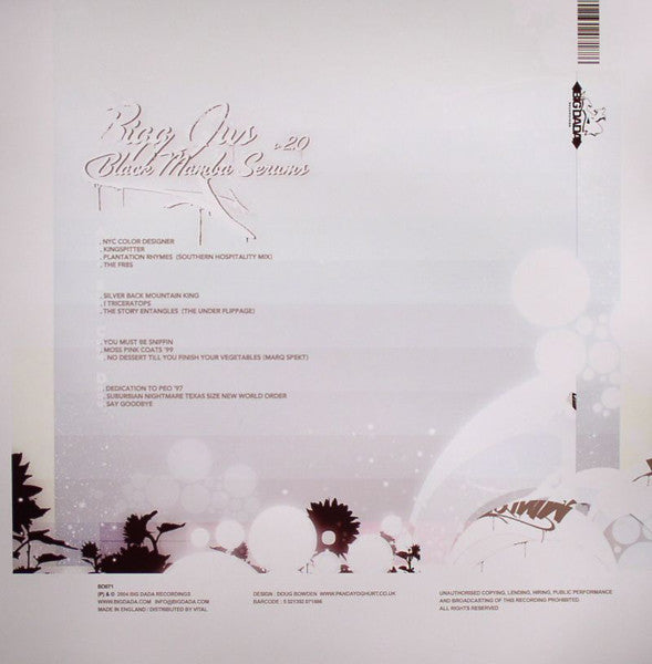 Bigg Jus : Black Mamba Serums v2.0 (2xLP, Album)