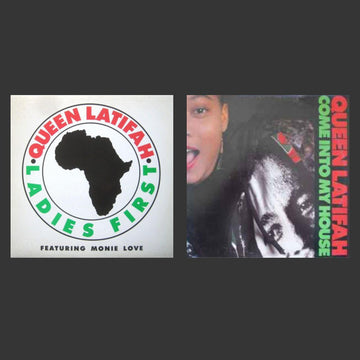 Queen Latifah : Ladies First / Come Into My House (7", Single, Ltd, M/Print, Red)