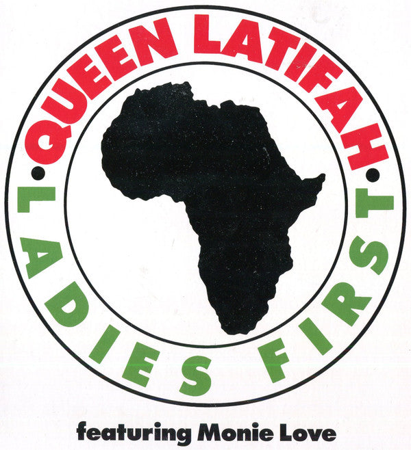 Queen Latifah : Ladies First / Come Into My House (7", Single, Ltd, M/Print, Red)