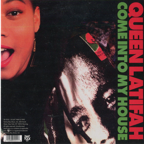Queen Latifah : Ladies First / Come Into My House (7", Single, Ltd, M/Print, Red)