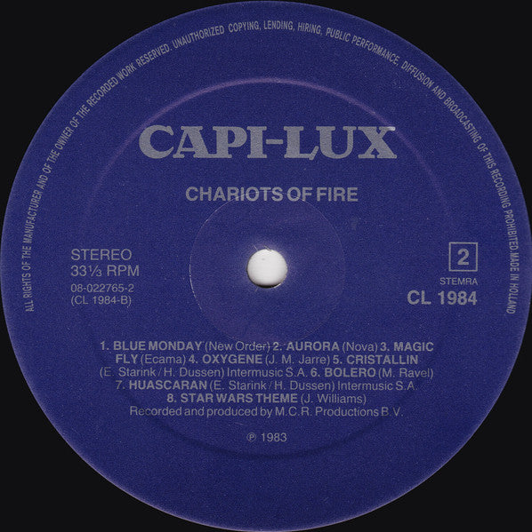 Unknown Artist : Chariots Of Fire (LP, Album)
