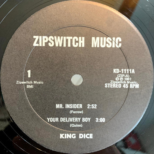 King Dice : Mr. Insider (12", EP)