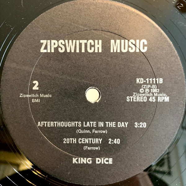 King Dice : Mr. Insider (12", EP)