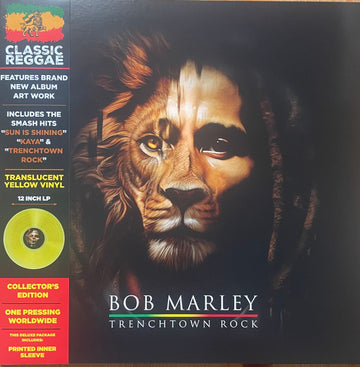 Bob Marley : Trenchtown Rock (LP, Album, Comp, Ltd, Yel)