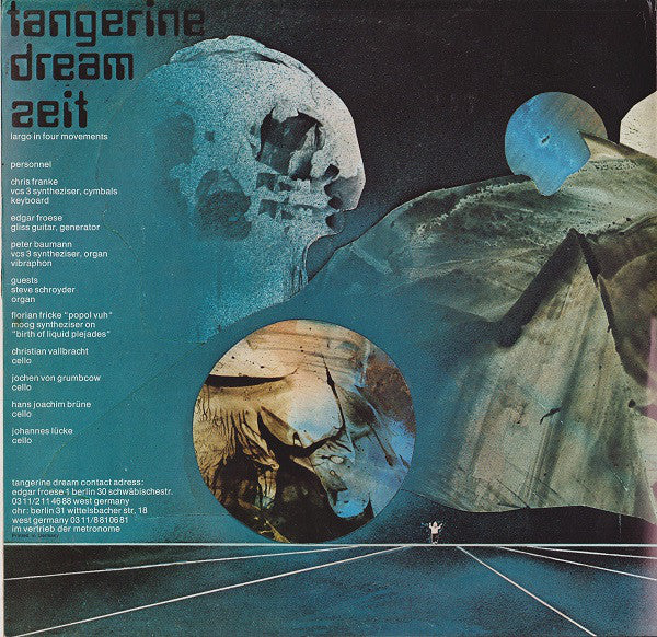 Tangerine Dream : Zeit (2xLP, Album, RP, Gat)