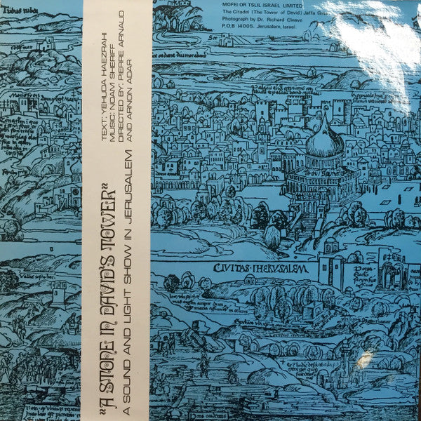 Noam Sheriff : A Stone In David's Tower (Sound And Light Show In The Citadel Of Jerusalem) (LP, Album)