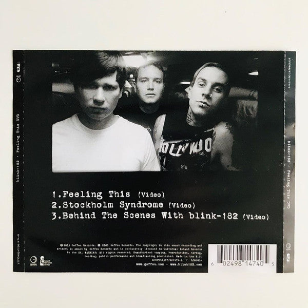 Blink-182 : Feeling This (DVD, Single)