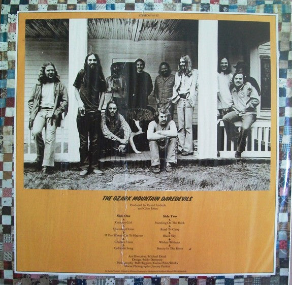 The Ozark Mountain Daredevils : The Ozark Mountain Daredevils (LP, Album)