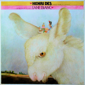 Henri Dès : Cache-Cache Volume 4 - L'Ane Blanc (LP, Album)