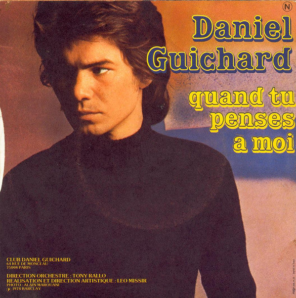 Daniel Guichard : Les Secondes (7", Single)
