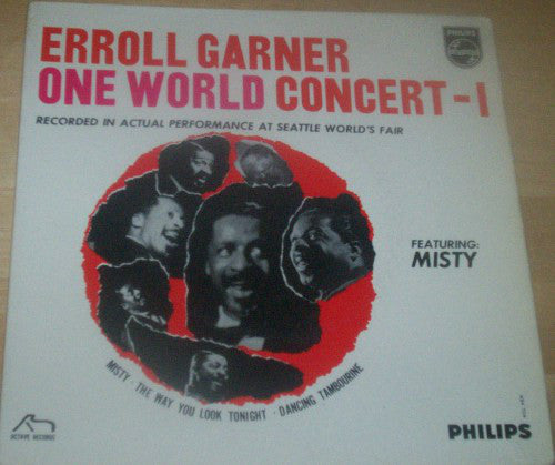 Erroll Garner : One World Concert - Vol. 1 (7", EP)