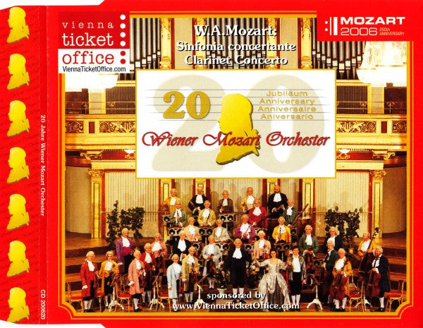 Wiener Mozart Orchester, Wolfgang Amadeus Mozart : Sinfonia Concertante / Clarinet Concerto (CD)