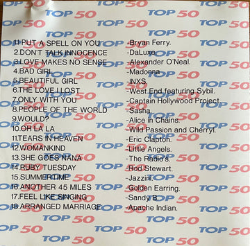 Various : Het Beste Uit De Top 50 April 1993 (CD, Comp, Unofficial)