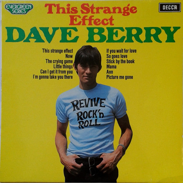 Dave Berry : This Strange Effect (LP, Comp)