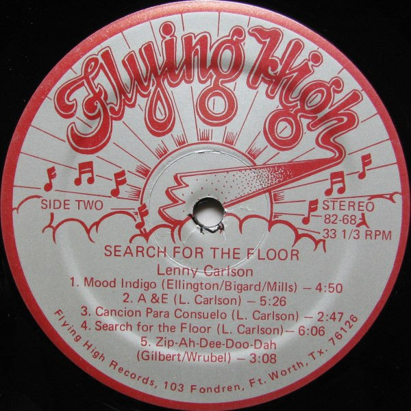 Lenny Carlson : Search For The Floor (LP, Album)