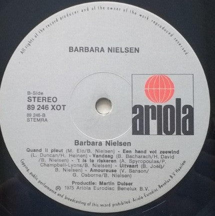 Barbara Nielsen : Barbara Nielsen (LP, Album)