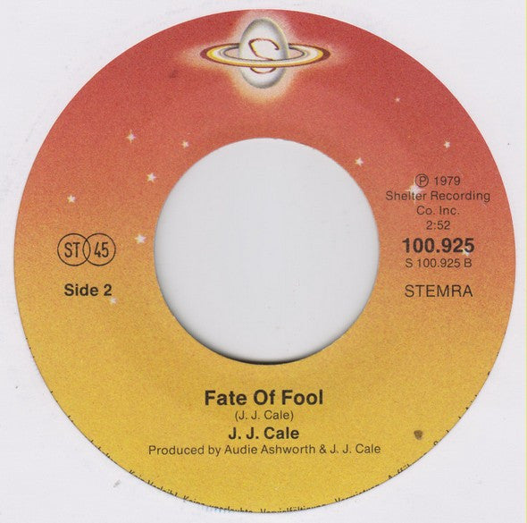 J.J. Cale : Don't Cry Sister (7", Single)