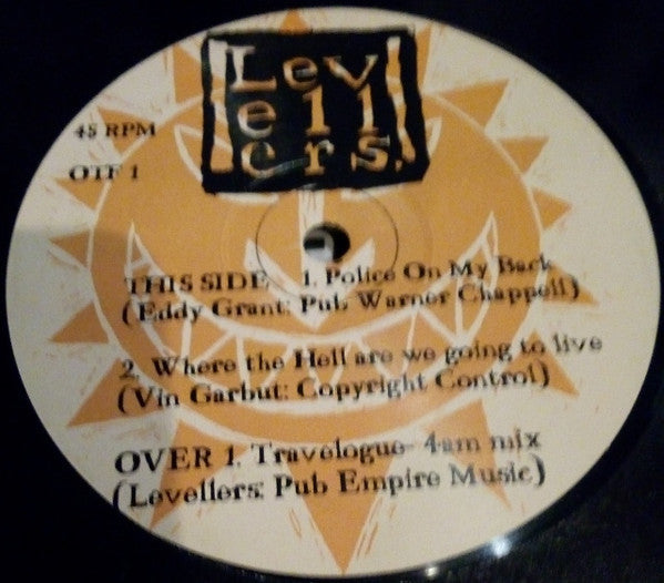 The Levellers : On The Fiddle EP 1 (12", EP, Promo)