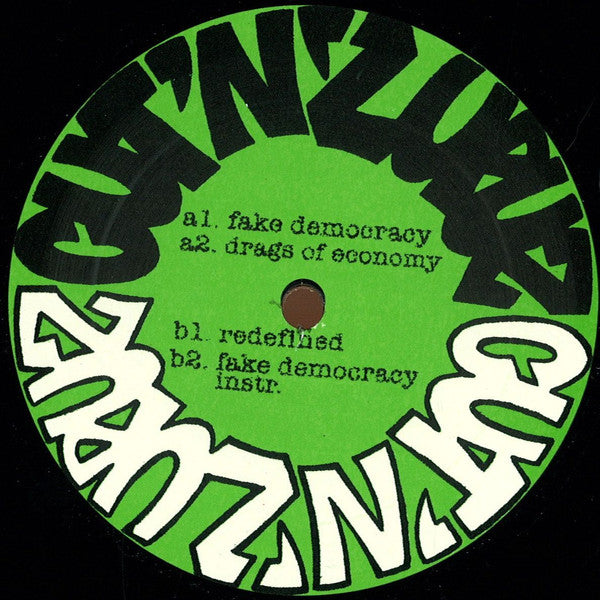 Cut 'N' Lupuz : Fake Democracy (12", EP)