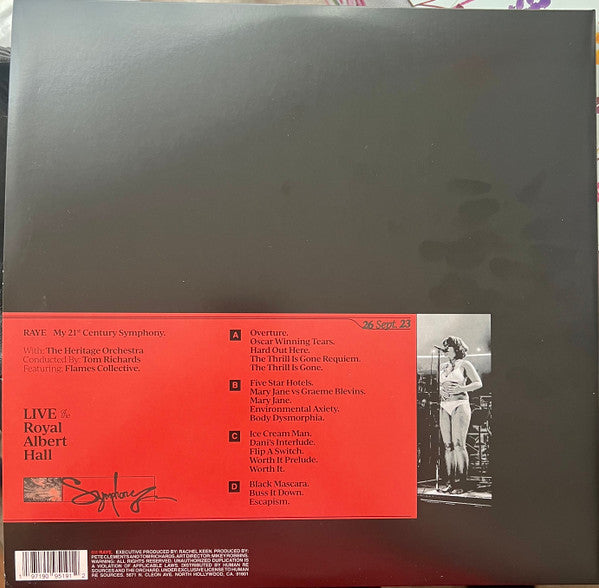 Raye (3) : My 21st Century Symphony (Live At The Royal Albert Hall) (2xLP, Album, Ltd, Cle)