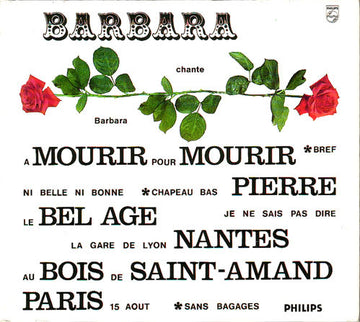 Barbara (5) : Barbara Chante Barbara (CD, Album, RE, Dig)