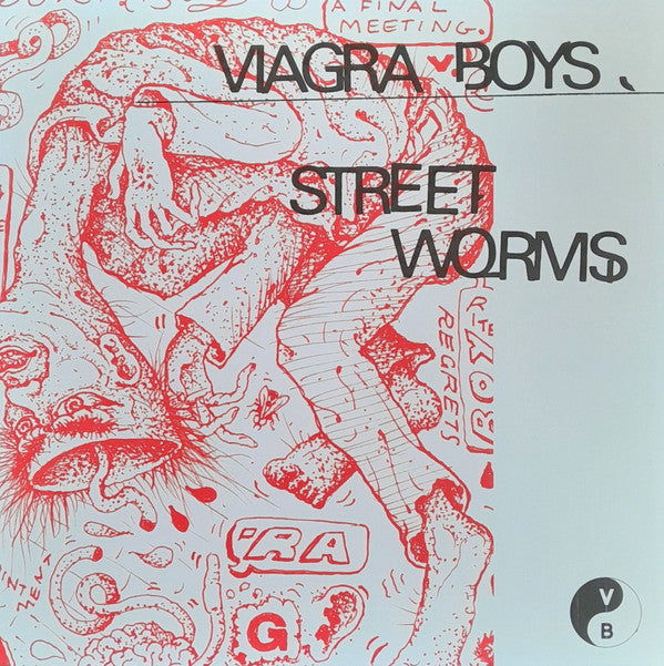 Viagra Boys : Street Worms (LP, Album, RP, Cle)