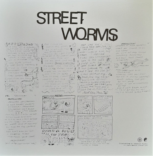 Viagra Boys : Street Worms (LP, Album, RP, Cle)