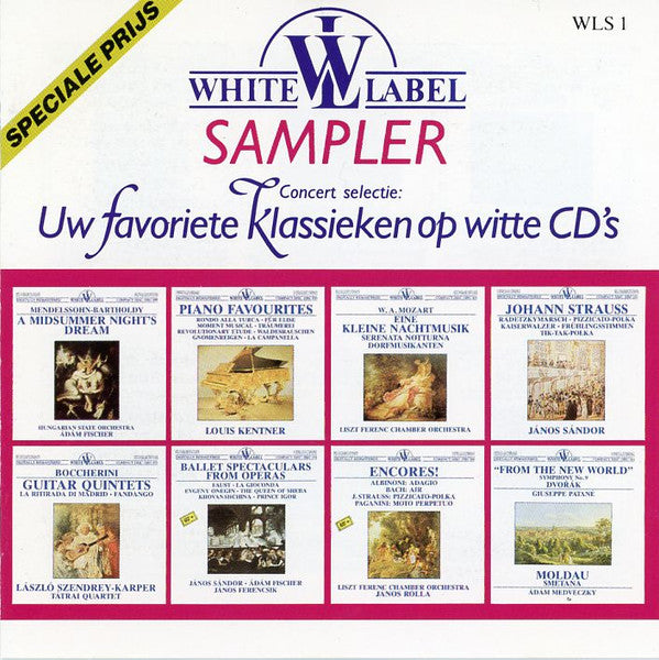 Various : Concert Selectie: Uw Favoriete Klassieken Op Witte CD's (CD, Comp, RM, Smplr)