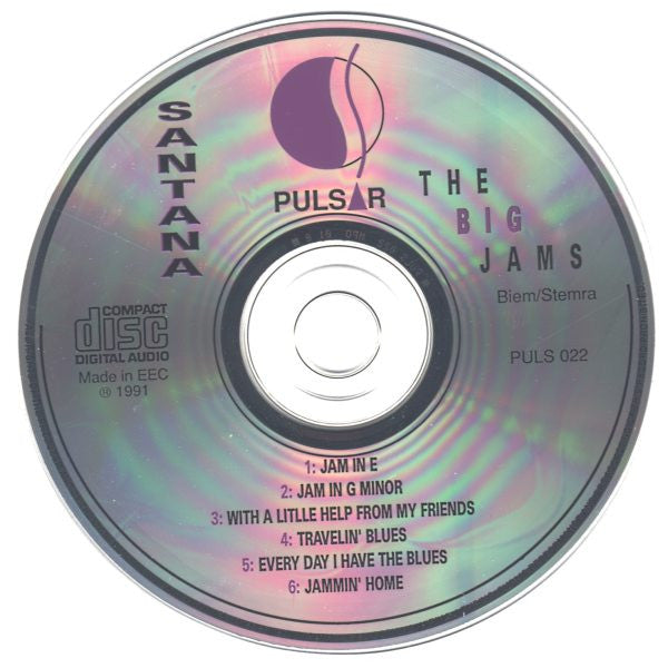 Santana : The Big Jams (CD, Comp)