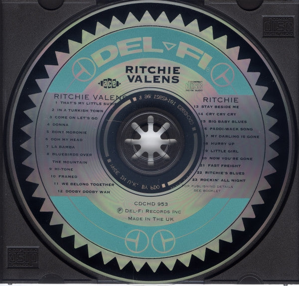Ritchie Valens : Ritchie Valens / Ritchie (CD, Comp)