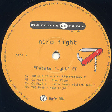 Nino Fight : Patate Fight EP (12", EP)