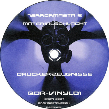 TerrorMasta & Materialschlacht : Druckerzeugnisse (12")