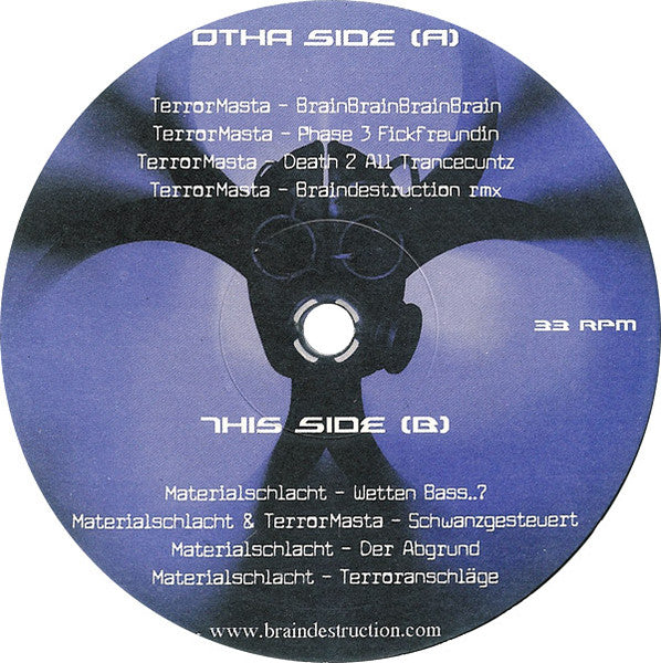 TerrorMasta & Materialschlacht : Druckerzeugnisse (12")