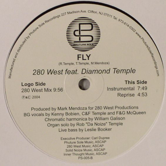 280 West Feat. Diamond Temple : Fly (12")