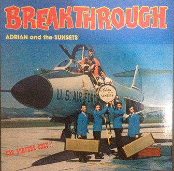 Adrian And The Sunsets : Breakthrough (LP, Album, RE, Blu)