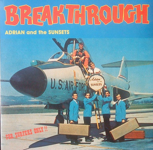 Adrian And The Sunsets : Breakthrough (LP, Album, RE, Blu)