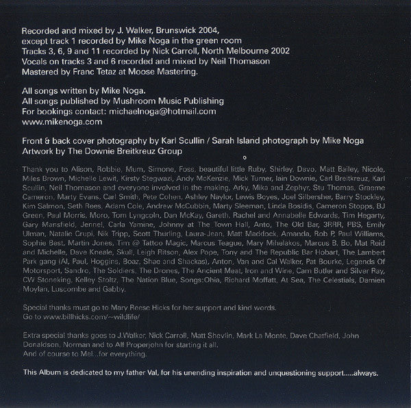 Mike Noga : Folk Songs (CD, Album)