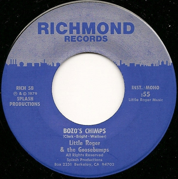 Little Roger & The Goosebumps : Kennedy Girls (7", Mono)