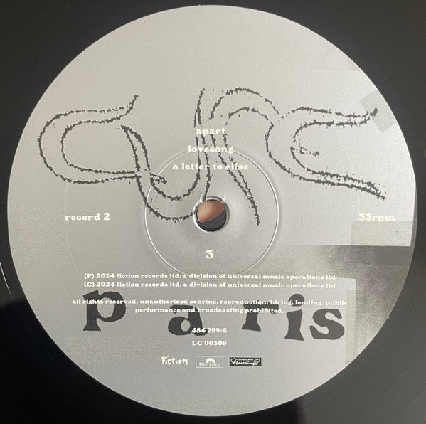 The Cure : Paris (2xLP, Album, RE, RM)