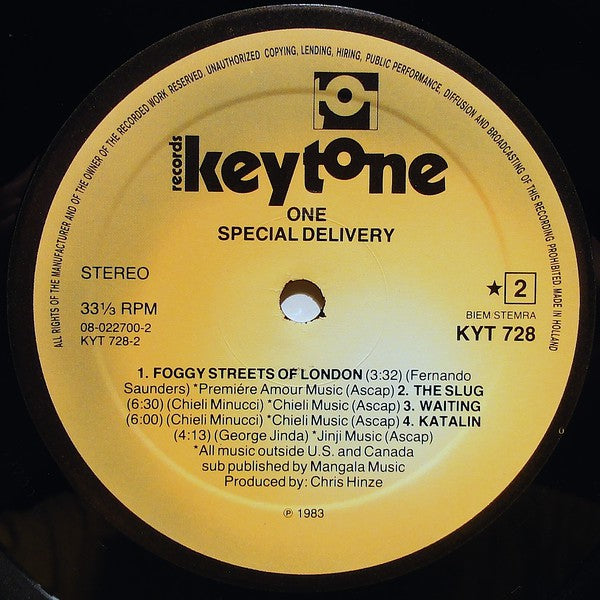 Special Delivery (6) : One (LP)