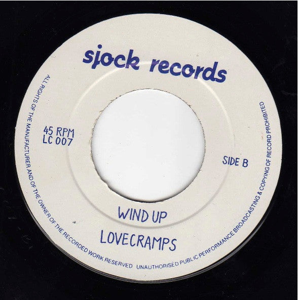 Lovecramps : Candy Man / Wind Up (7")