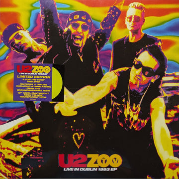 U2 : Zoo TV (Live In Dublin 1993) (12", EP, Ltd, Neo)