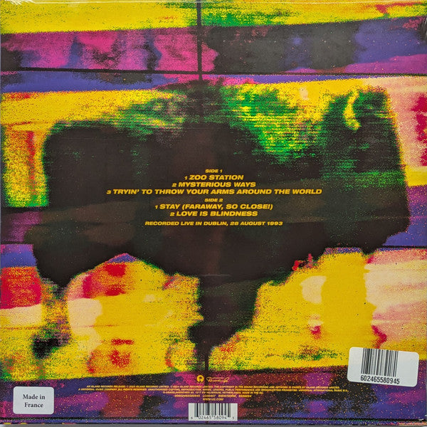 U2 : Zoo TV (Live In Dublin 1993) (12", EP, Ltd, Neo)