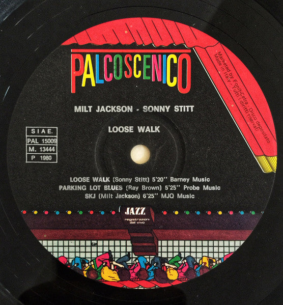 Sonny Stitt, Milt Jackson : Loose Walk (LP)