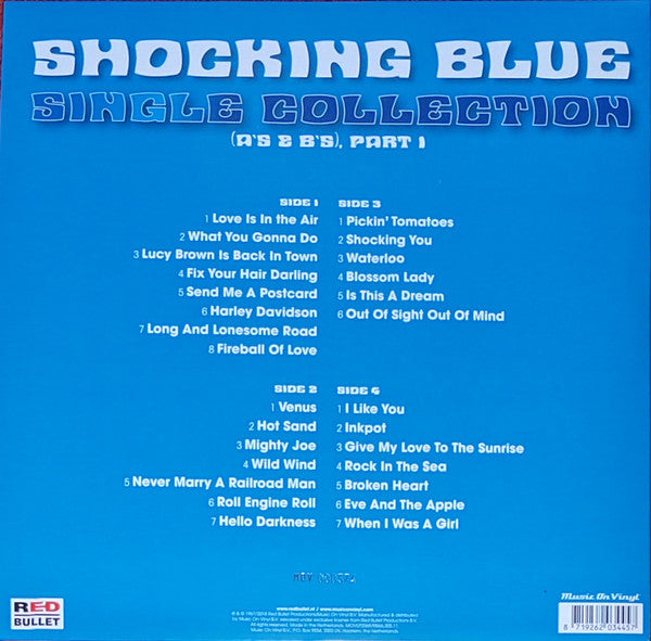 Shocking Blue : Single Collection (A's & B's) Part 1 (2xLP, Album, Comp, Ltd, Num, RE, Whi)