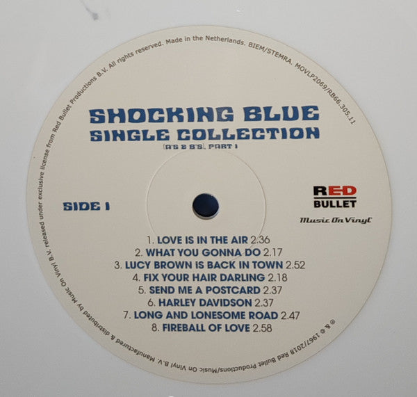 Shocking Blue : Single Collection (A's & B's) Part 1 (2xLP, Album, Comp, Ltd, Num, RE, Whi)