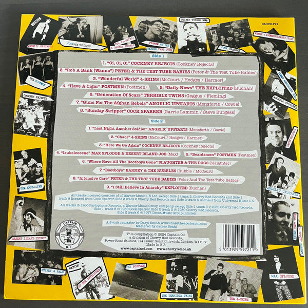 Various : Oi! The Album (LP, Comp, RE, Pur)