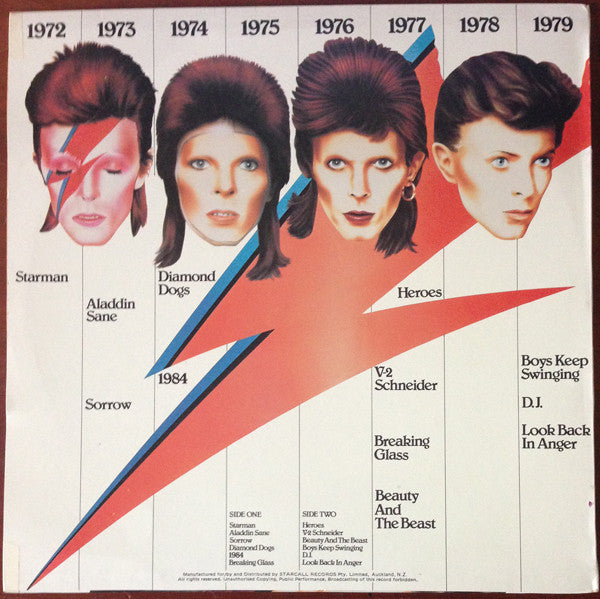 David Bowie : Chameleon (LP, Comp)