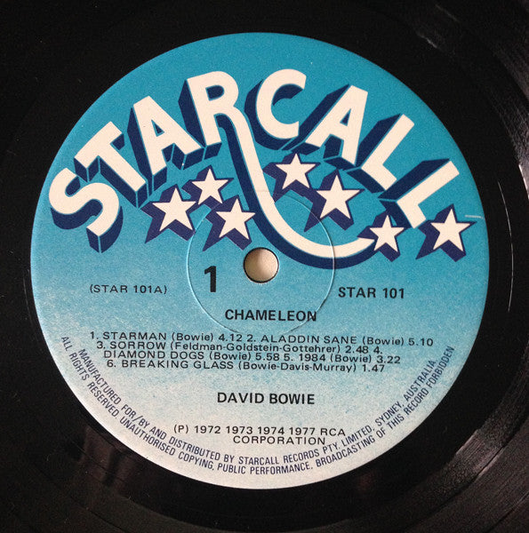 David Bowie : Chameleon (LP, Comp)